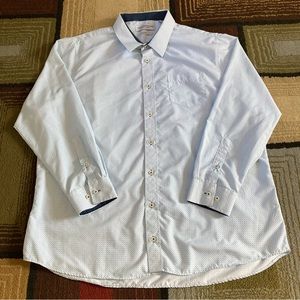 Nick Graham Everywhere Moden Fit Button Up Shirt Long Sleeve Men's 2XL 34/35